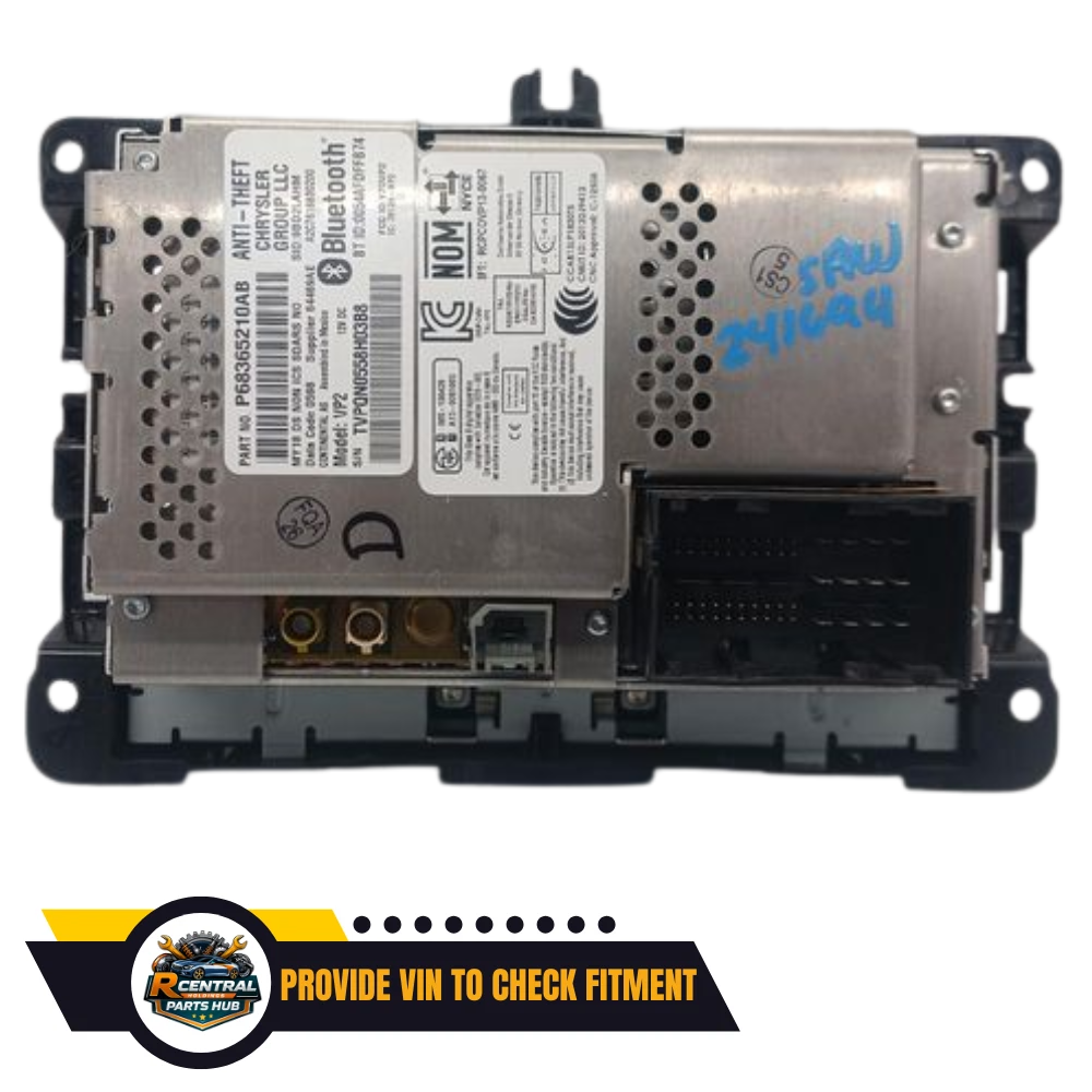 2018–2020 Dodge Ram 1500 AM FM Radio Receiver with Display Screen OEM — view 3