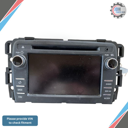 2016–2017 Chevrolet Traverse Enclave Radio Receiver Display OEM — view 1