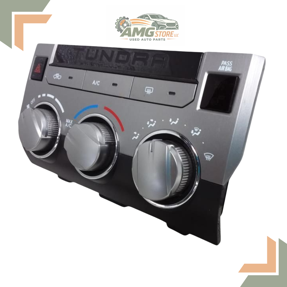 2014–2020 Toyota Tundra A/C AC Manual Heater Temperature Control Unit — view 2