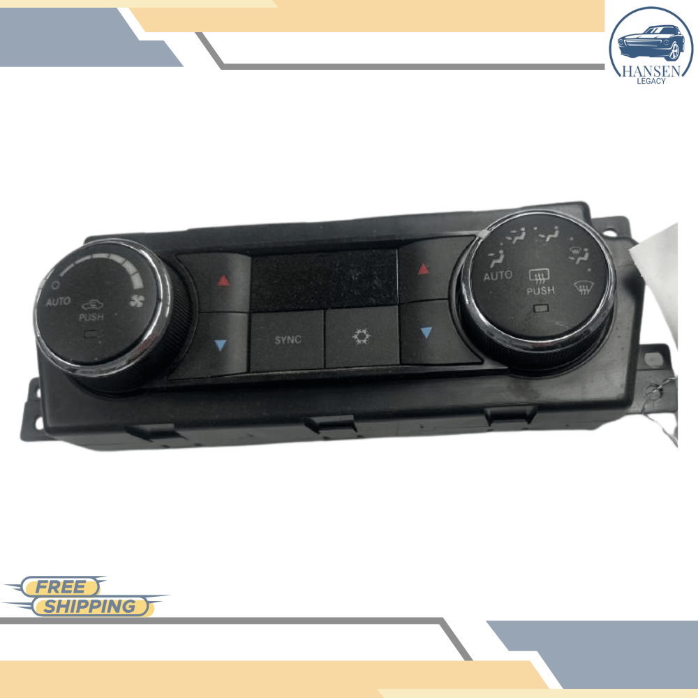 2010–2012 Dodge Ram 2500 AC Heat Climate Automatic Dual Zone Temperature Control — view 1