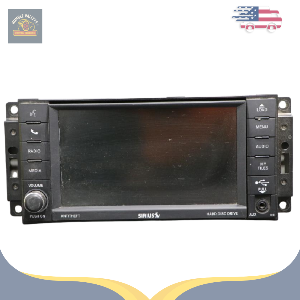 2013–2019 Dodge Caravan AM FM CD Satellite Radio Receiver RBZ OEM — view 1