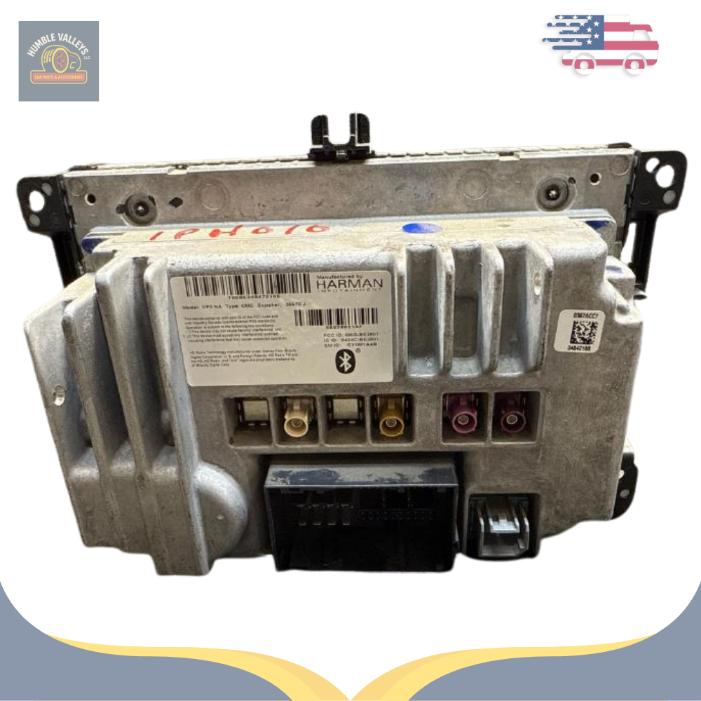 2015 Dodge Ram 1500 8.4 Inch Touch Screen Radio Display Screen RA3 OEM — view 3