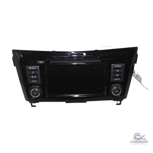 2018–2020 NISSAN ROQGUE Radio Receiver Navigation With Display Screen OEM — view 1