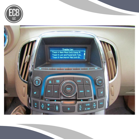 2010–2012 Buick Lacrosse Radio A/c Control Panel OEM — view 1