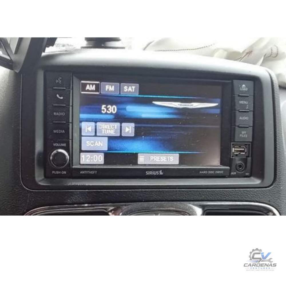 2012–2020 Dodge Caravan AM FM Radio Receiver With Display Screen OEM — view 3