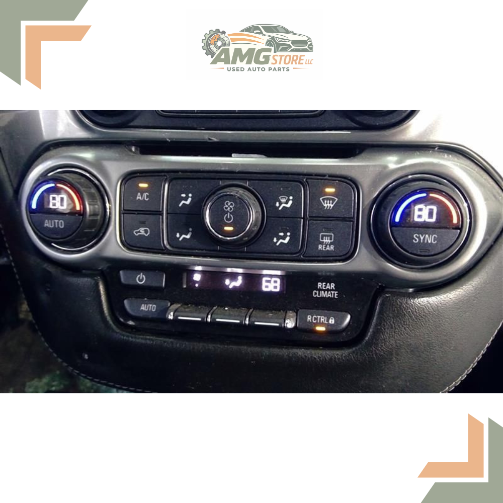 2015–2017 Chevrolet Tahoe A/C AC Heater Temperature Climate Control ID 23251607 — view 2
