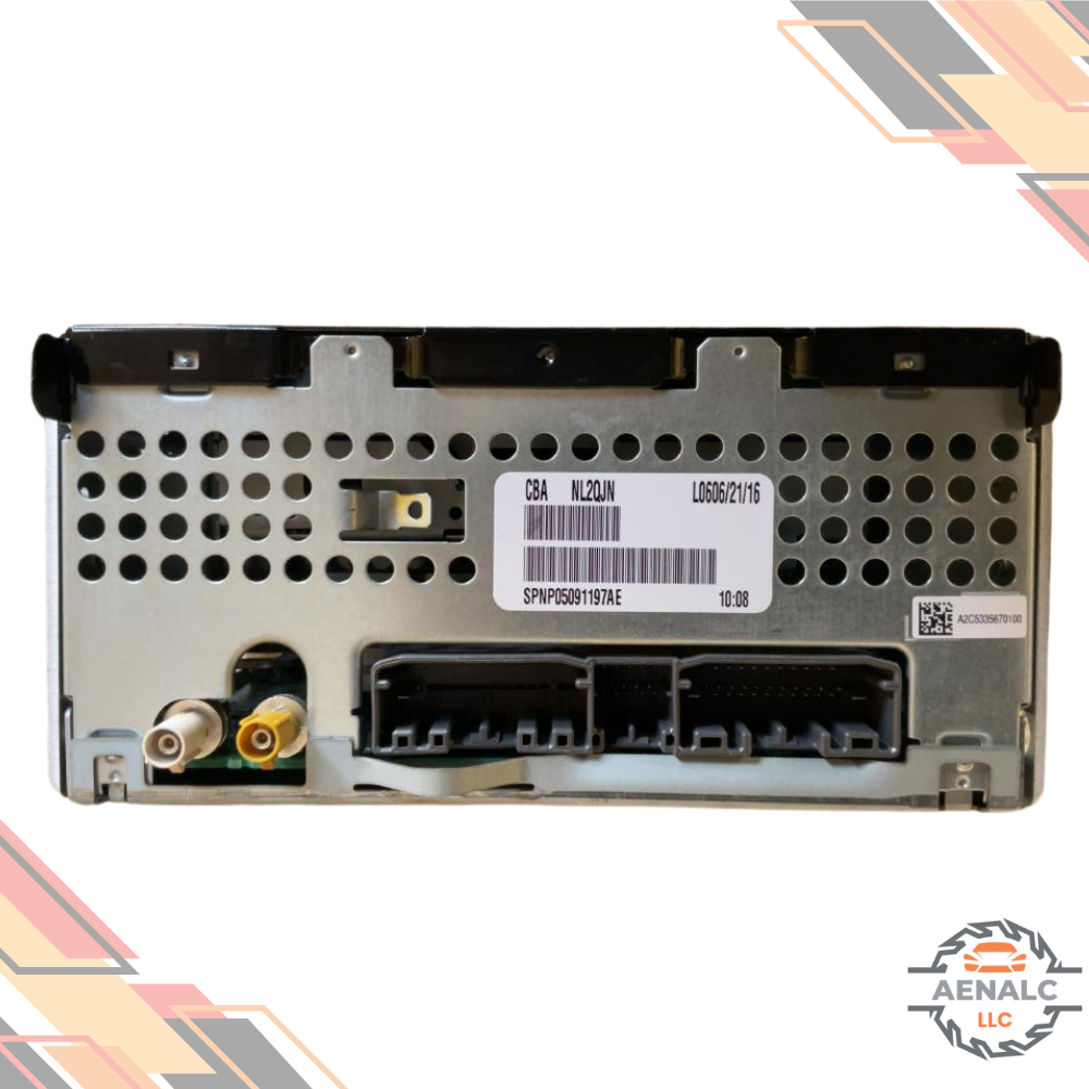 2012–2017 Jeep Patriot MP3 CD with Satellite Radio Receiver Face ID RES OEM — view 3