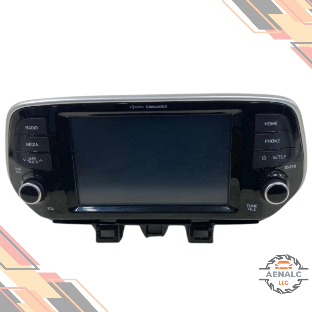 2019–2021 Hyundai Tucson AM FM Sirius XM Audio Radio Player Display Screen OEM — view 1