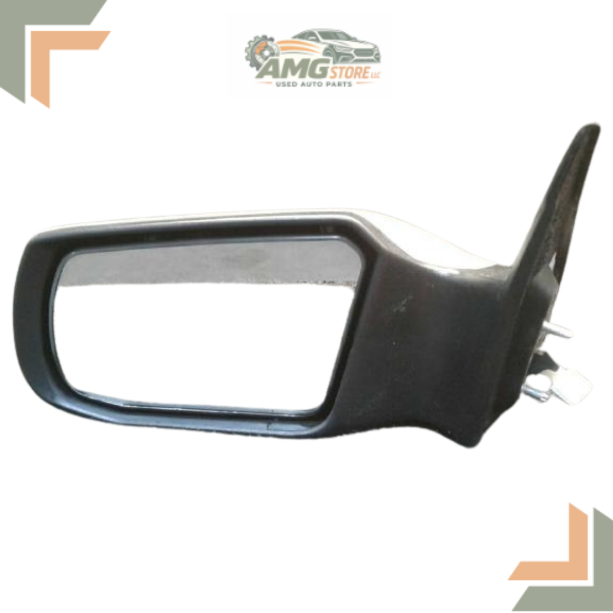 2007–2012 Nissan Altima Sedan Left Driver Side View Door Mirror White — view 5