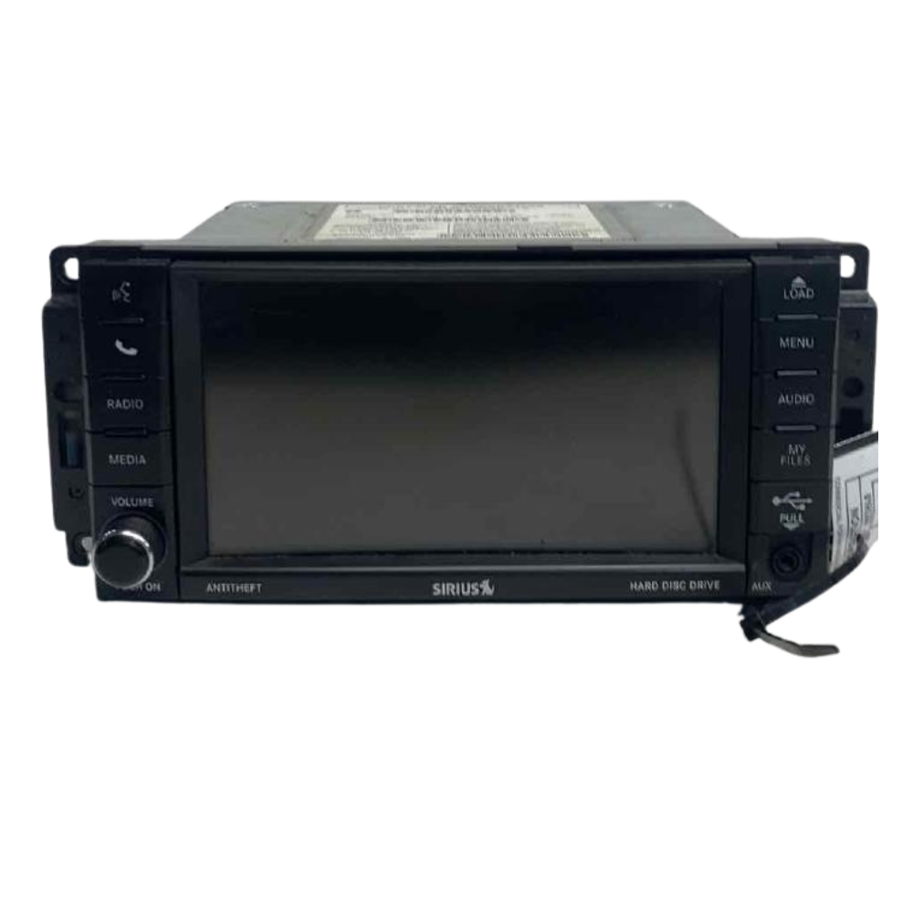 2012 Jeep Liberty AM FM CD AUX DVD Navigation Radio RHB W SATELLITE OEM 12 — view 1