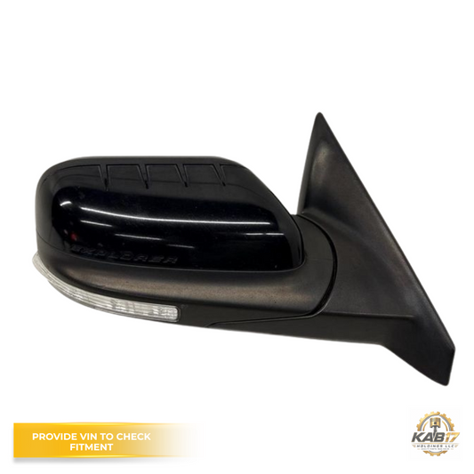 2011–2015 Ford Explorer Passenger RH Side View Mirror Assembly Black OEM — view 1