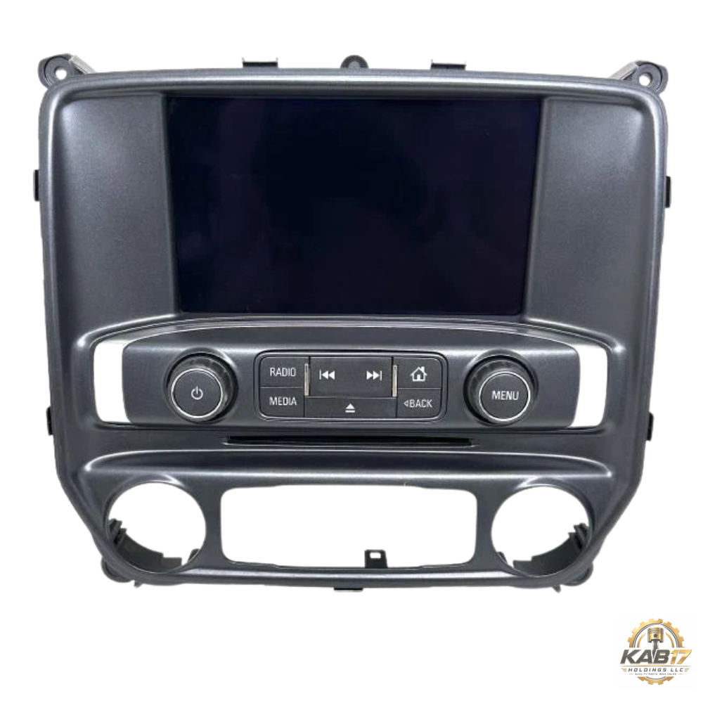 2014–2015 Chevrolet Silverado 1500 2500 3500 Radio Control Panel ID 23176312 OEM — view 1