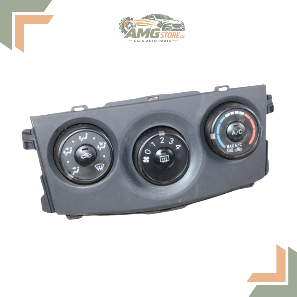 2009–2013 Toyota Corolla Manual A/C AC Heater Temperature Control — view 3