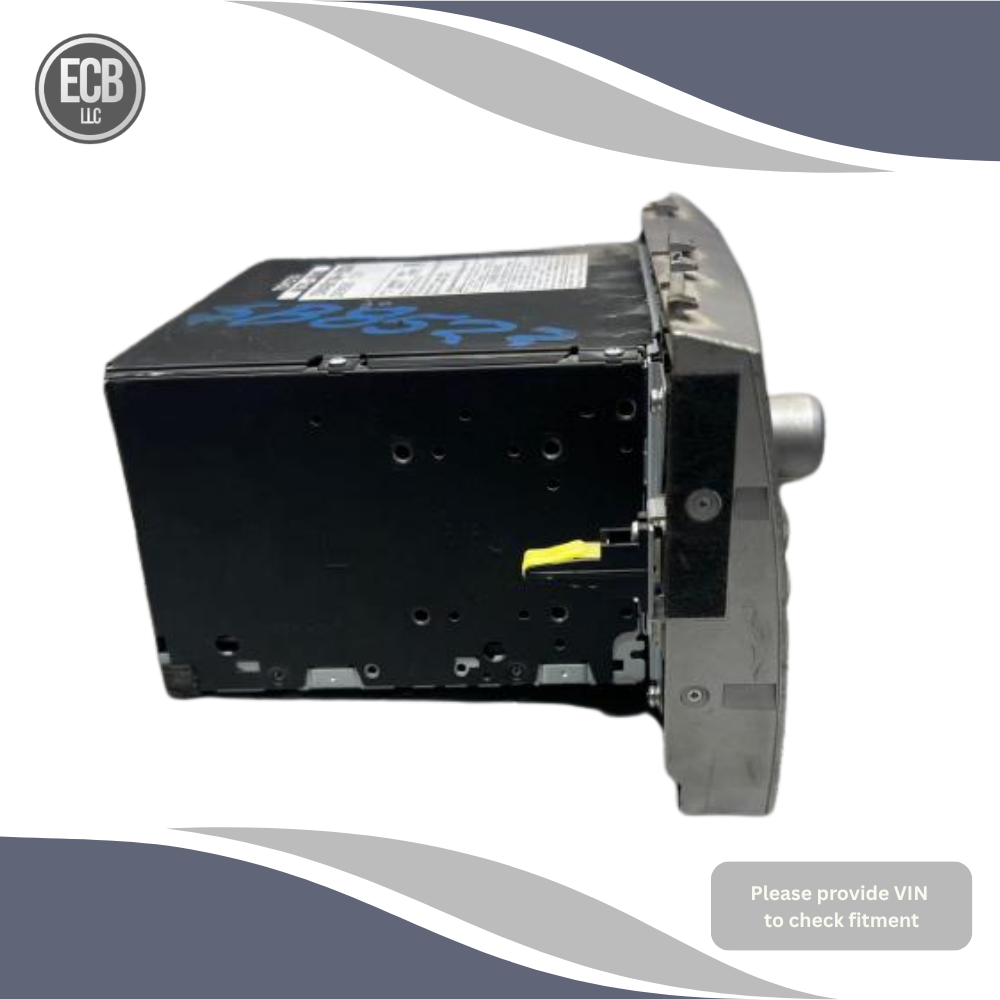 2007–2009 Toyota Camry Hybrid AM FM Navigation Sat MP3/CD/DVD Player Radio OEM — view 2