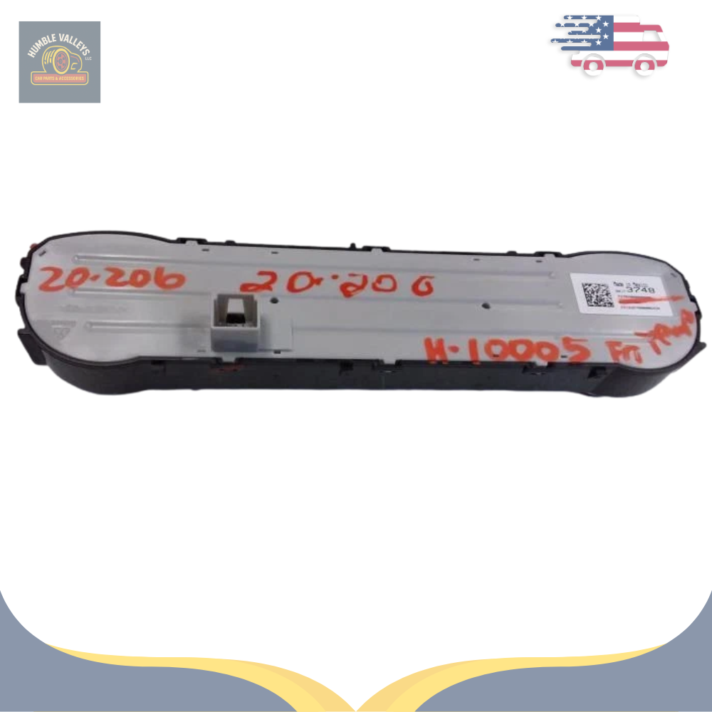 2017–2019 GMC Acadia Climate AC Heater Temperature Control OEM — view 3