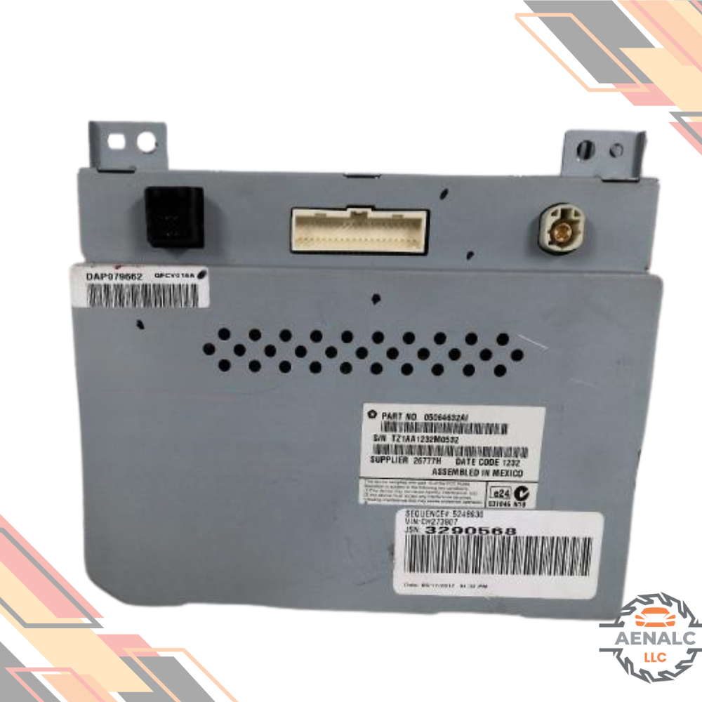 2011–2014 Chrysler 300 Dodge Charger Radio Info Information Display Screen OEM — view 2