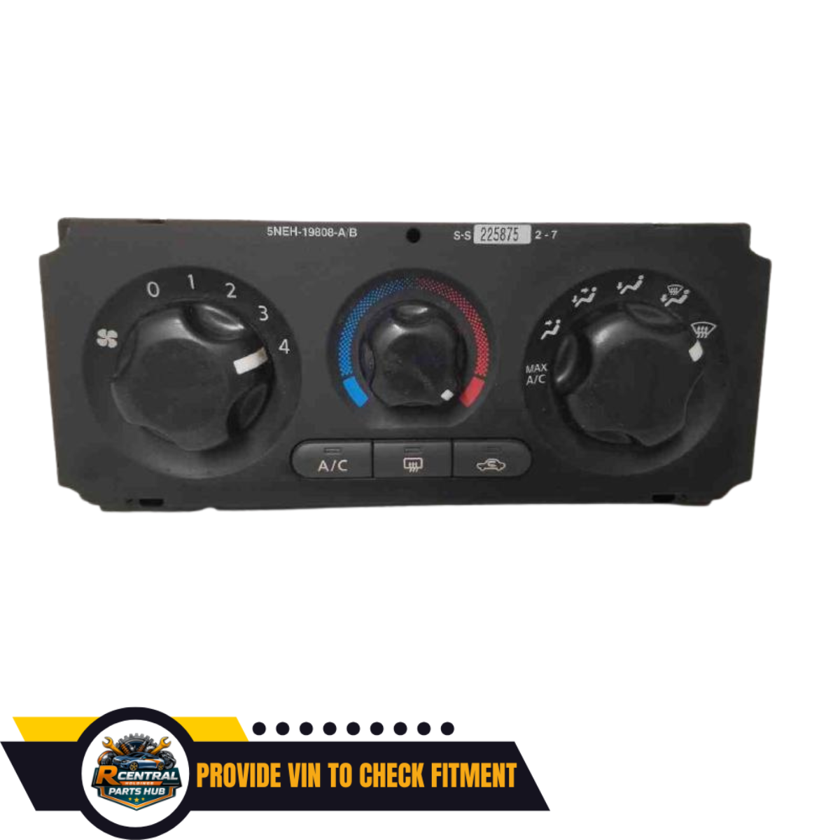 2005–2012 Nissan Xterra Pathfinder AC Manual Climate Control Temperature OEM — view 1