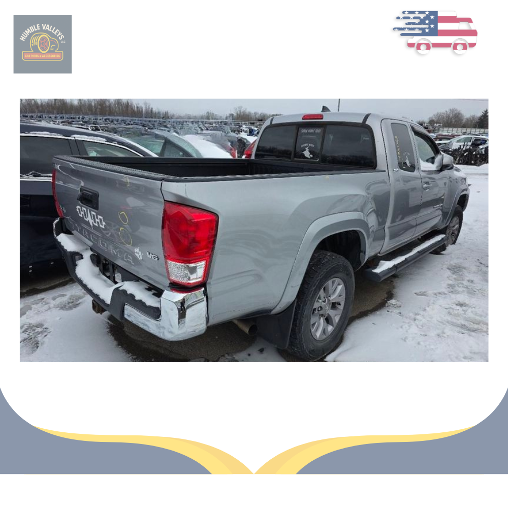 2016–2023 Toyota Tacoma Driver Left Sun Visor without sunroof LH Gray OEM — view 4