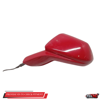 2016–2019 Chevrolet Camaro LH Driver Side View Door Mirror Assembly Red OEM — view 1
