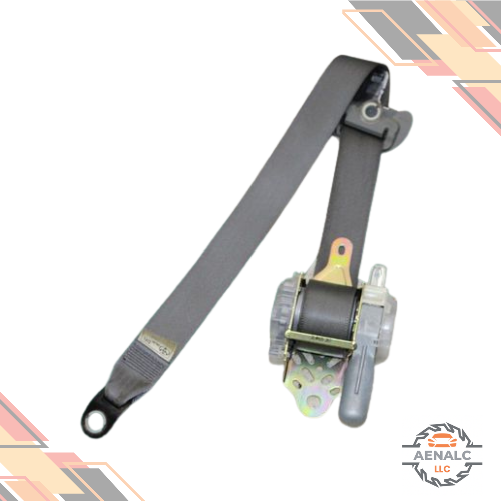 2005–2011 Toyota Tacoma Front Left Driver Seat Belt Retractor Gray OEM — view 2