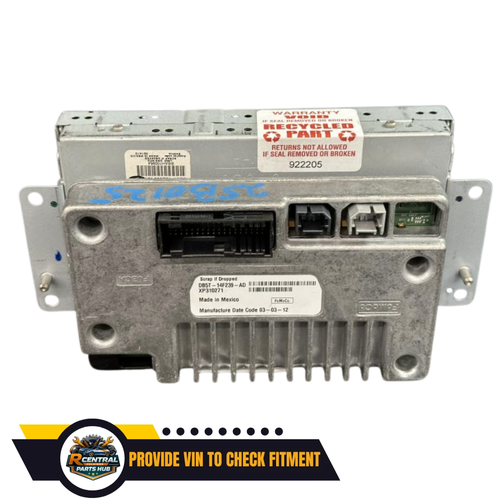 2011–2013 Ford Explorer Navigation Radio Display Screen — view 2