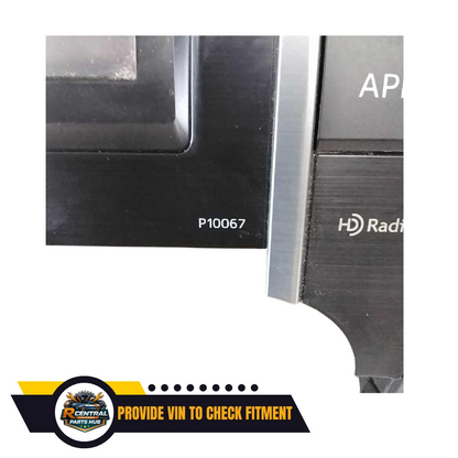 2012–2013 Toyota Camry Radio Receiver AM-FM-CD P10067 OEM — view 2