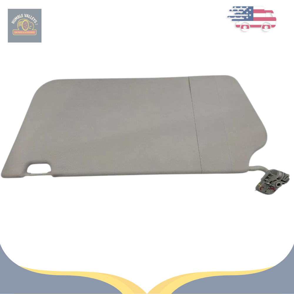 2015–2019 Ford Transit 250 Passenger RH Interior Sun Visor Gray OEM — view 1