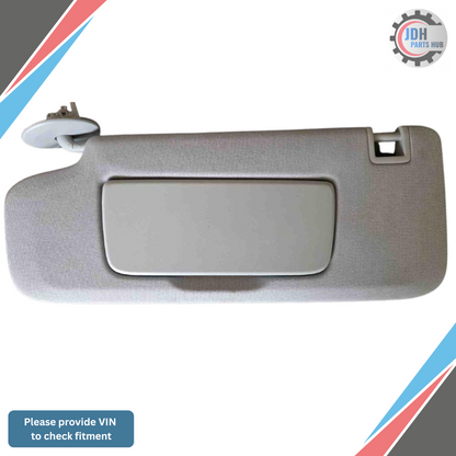 2018–2019 Chevrolet Equinox LH Driver Sunvisor Sun Visor with Mirror & Light OEM — view 3