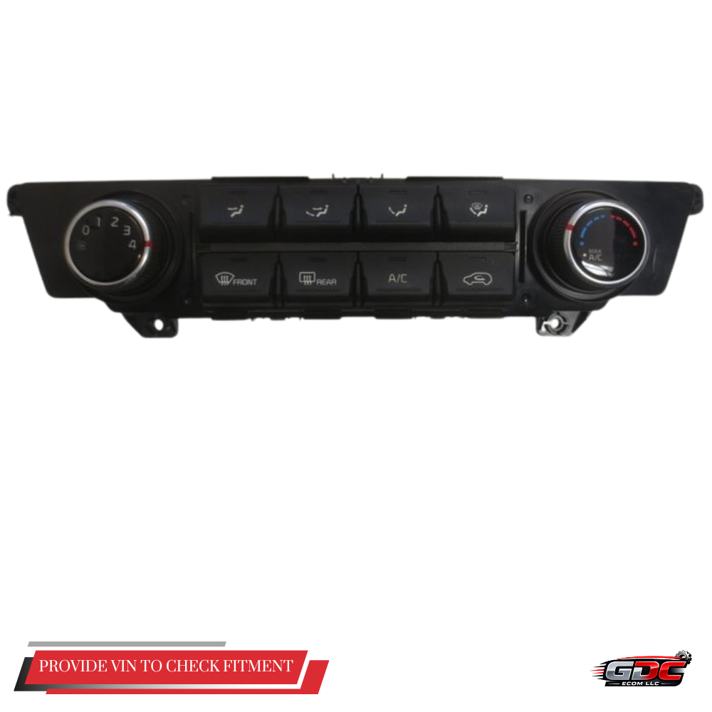 2017–2019 Kia Sportage Manual A/C AC Heater Temperature Control OEM — view 1
