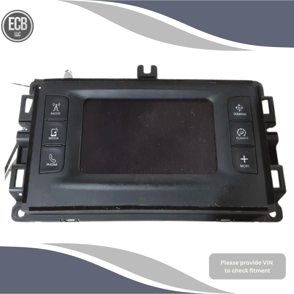2014 Jeep Grand Cherokee Radio Receiver 5.0 Display Satellite OEM — view 1