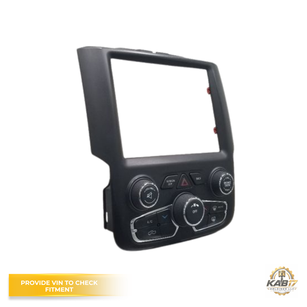 2013–2023 Dodge Ram 1500 2500 3500 A/C AC Heater Temperature Controls Bezel OEM — view 4