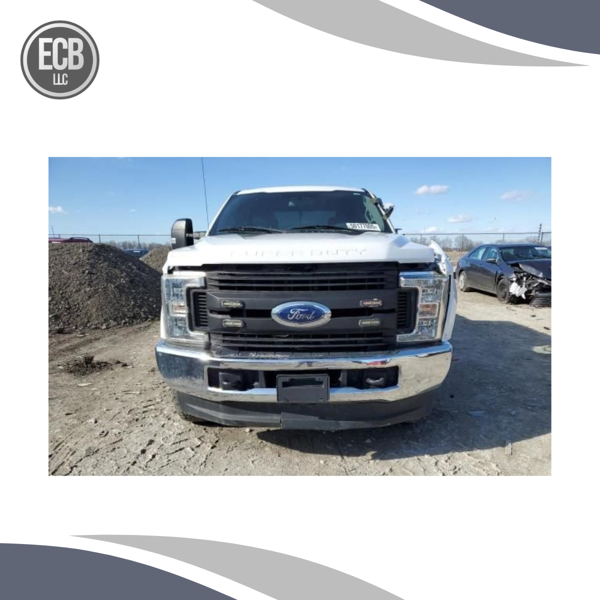 2017–2022 Ford F250 Super Duty Dash 4.2" Info GPS/TV Screen OEM HC3T-18B955-CC — view 5