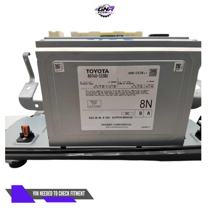 2018–2019 Toyota Camry Radio Receiver Display Screen OEM — view 4