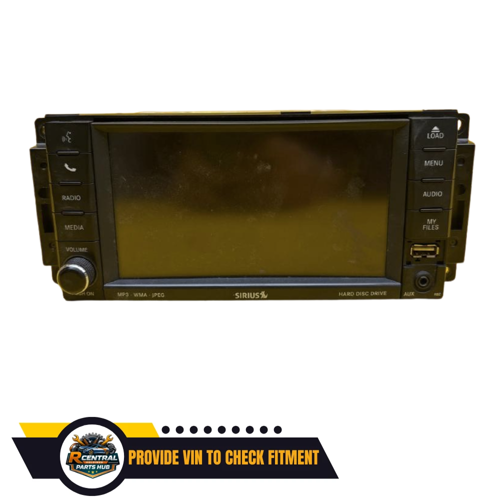 2010 Dodge Caravan Radio Receiver with Satellite — view 1