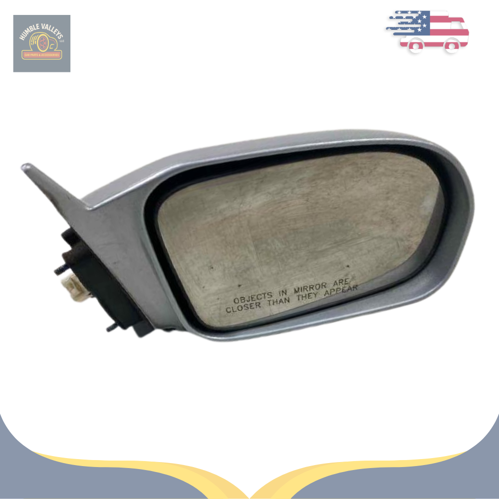 2001–2005 Honda Civic Right Passenger Side View Door Mirror Power Silver OEM RH — view 3