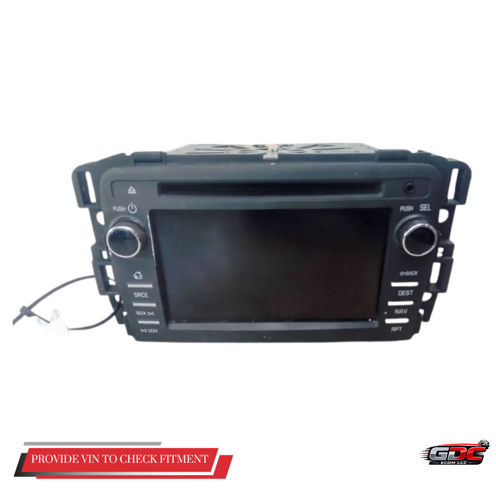 2016–2017 Chevrolet Traverse Radio Receiver Navigation With Display Screen OEM — view 1