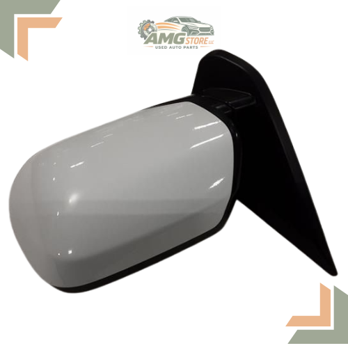 2009–2015 Honda Pilot Left Driver Side View Door Mirror Heated White LH — view 1
