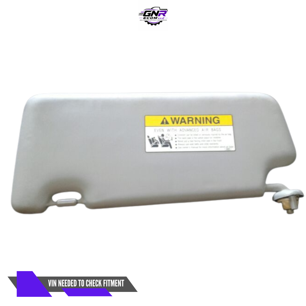2012–2015 Honda Civic RH Passenger Sunvisor Sun Visor with Mirror OEM — view 1