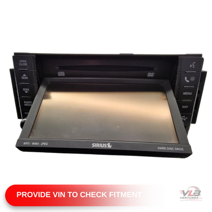 2008 Jeep Wrangler Radio Receiver Navigation With Display Screen OEM — view 3