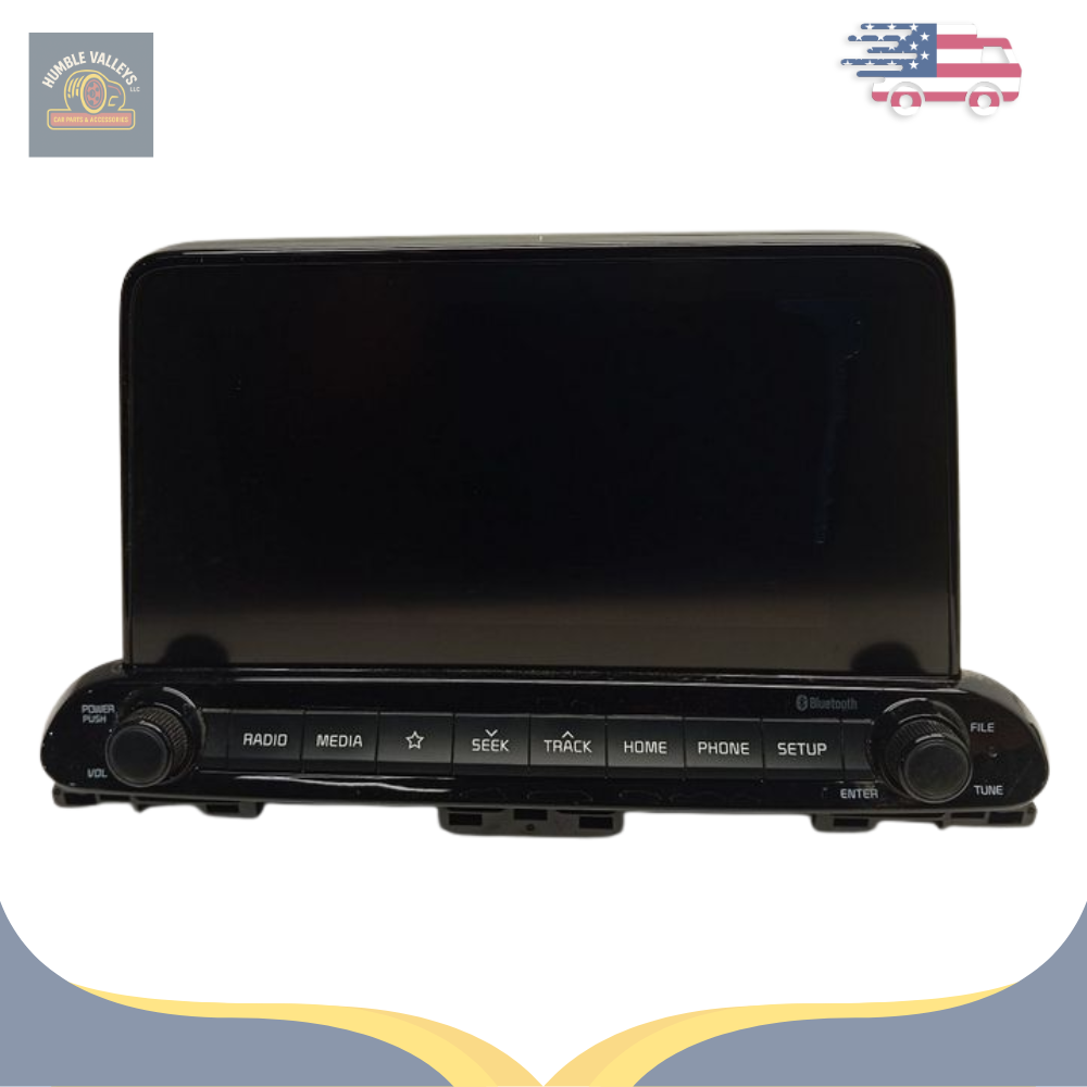 2019–2020 Kia Forte AM FM Radio Receiver Display Screen without Navigation OEM — view 1