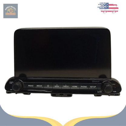 2019–2020 Kia Forte AM FM Radio Receiver Display Screen without Navigation OEM — view 1