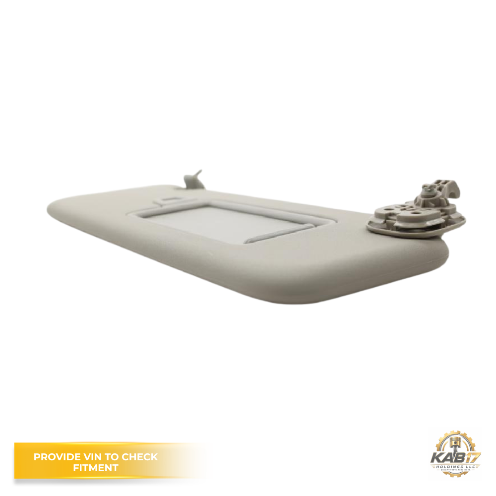 2023–2024 Kia Niro RH Passenger Sunvisor with Mirror Gray OEM — view 4