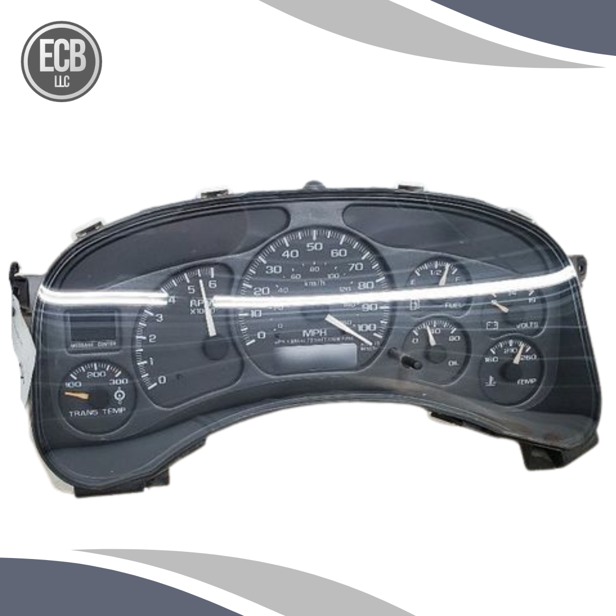 2001–2002 Chevrolet Silverado 2500 Speedometer Cluster MPH OEM — view 1