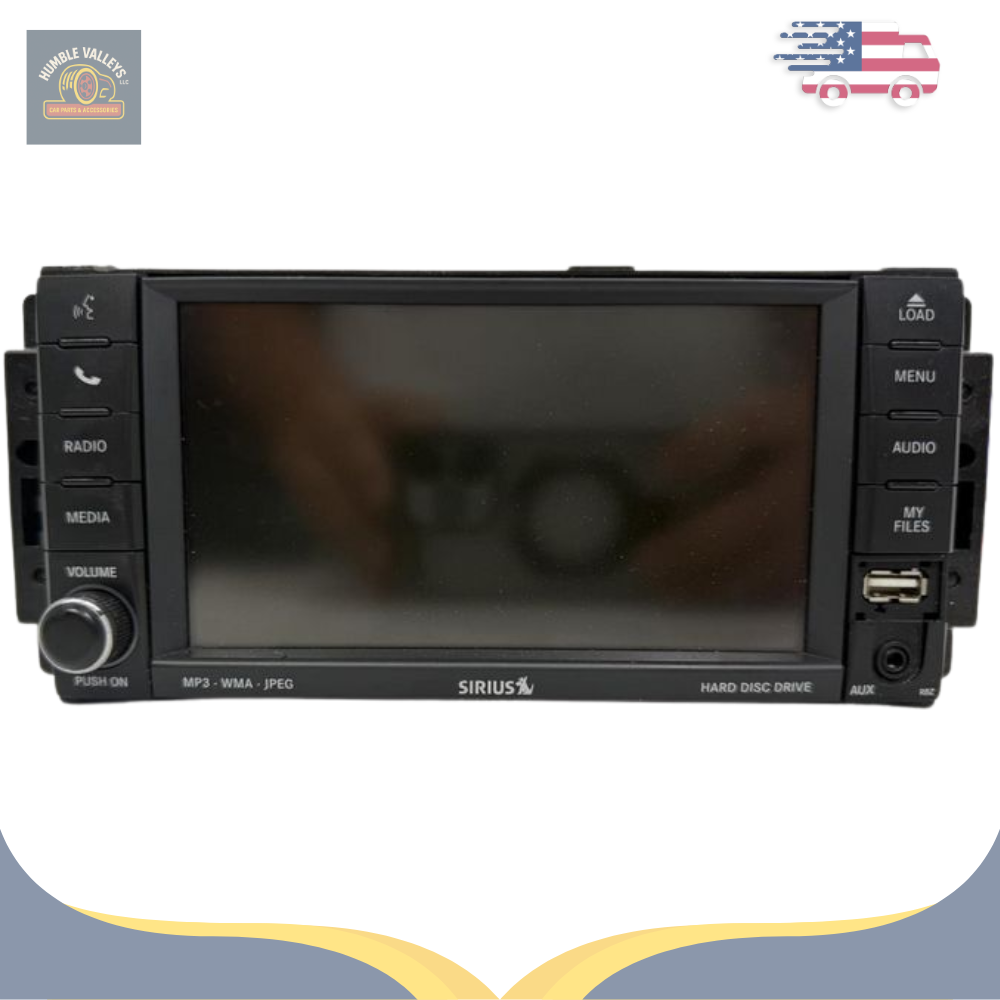 2011–2014 Chrysler 200 AM/FM/DVD Radio CD Player Receiver RBZ OEM — view 1