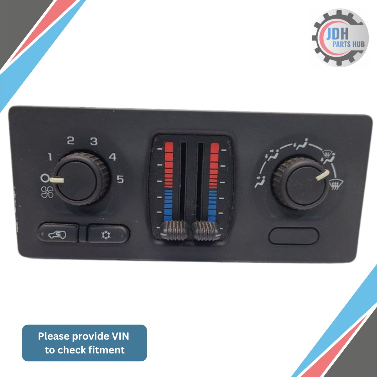 2003–2004 Chevrolet Silverado 1500 Climate AC Heater Control OEM — view 1