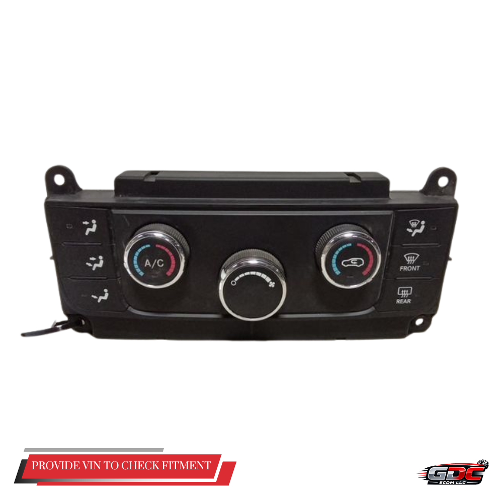 2011–2013 Jeep Grand Cherokee Manual Climate AC Heater Temperature Control OEM — view 1