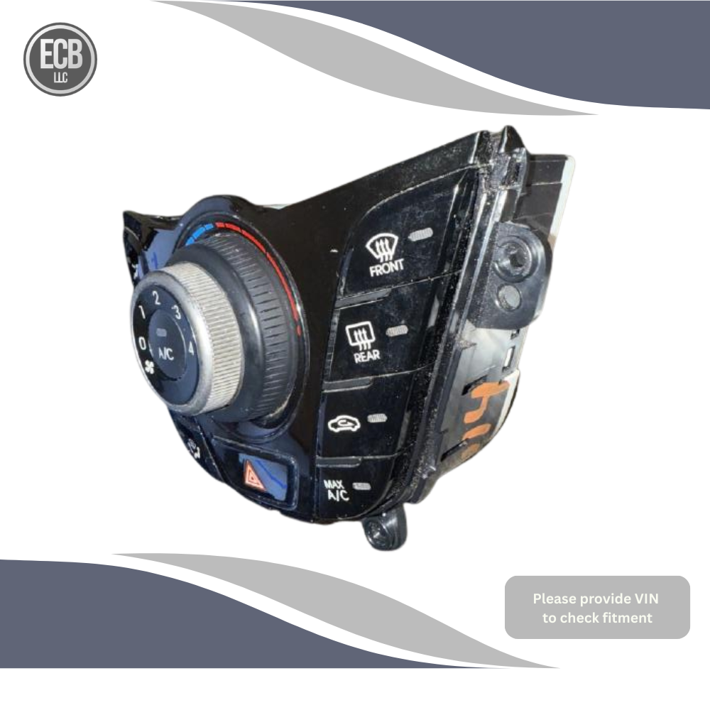 2012–2017 Hyundai Veloster A/C Heater Climate Manual Temperature Control OEM — view 3