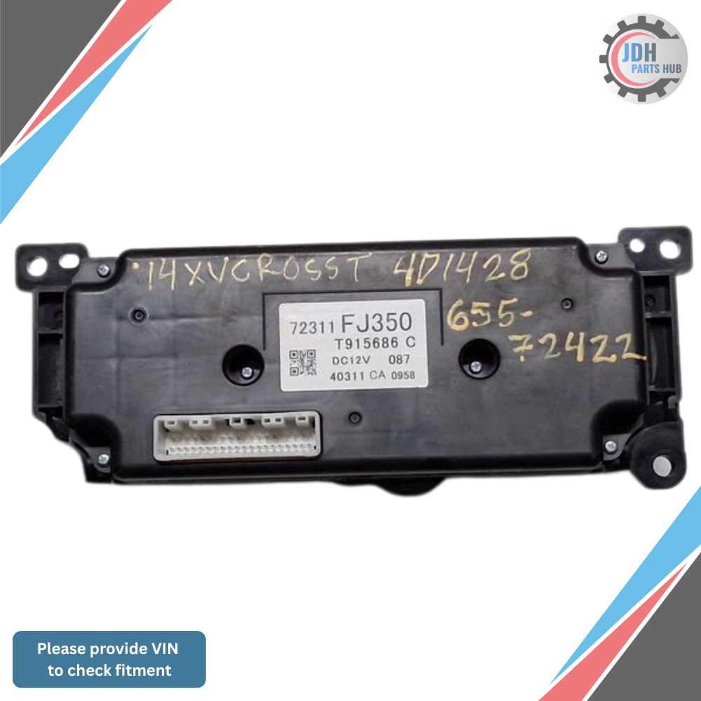 2014 Subaru XV Crosstrek AC Heater Auto Temperature Control OEM — view 2