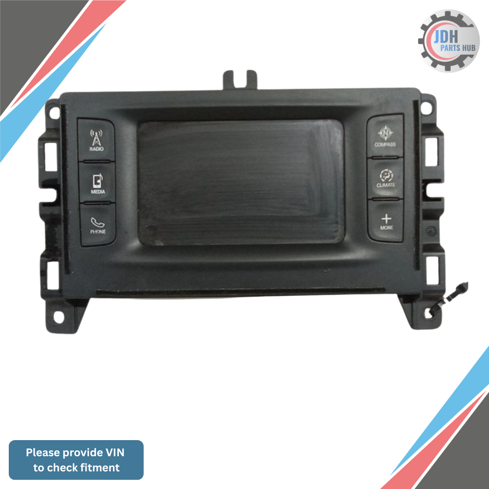 2016 Jeep Cherokee Display Screen Bluetooth Radio Receiver — view 1