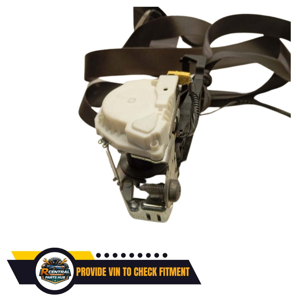 2013–2014 Ford Edge Front Left Driver Side Seat Belt Retractor Assembly Black — view 2